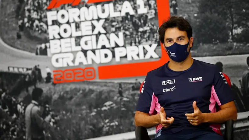 Checo Pérez, confiado de continuar en Racing Point