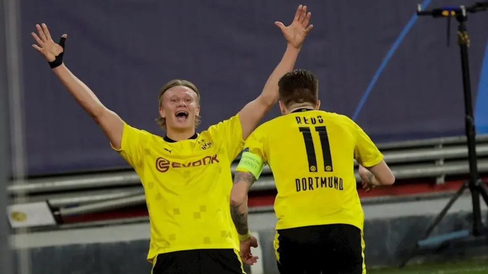 Haaland: 'Vi el hat-trick de Mbappé y me motivé, le doy las gracias'