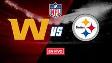 NFL EN VIVO: Washington Football Team vs Pittsburgh Steelers 2020 Semana 13