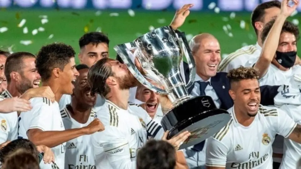 Real Madrid lucirá por primera vez el emblema de campeón de LaLiga