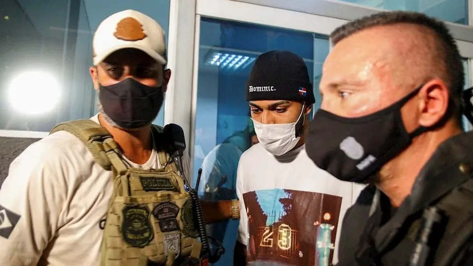Gabigol y las insólitas excusas que puso tras ser detenido en un casino clandestino