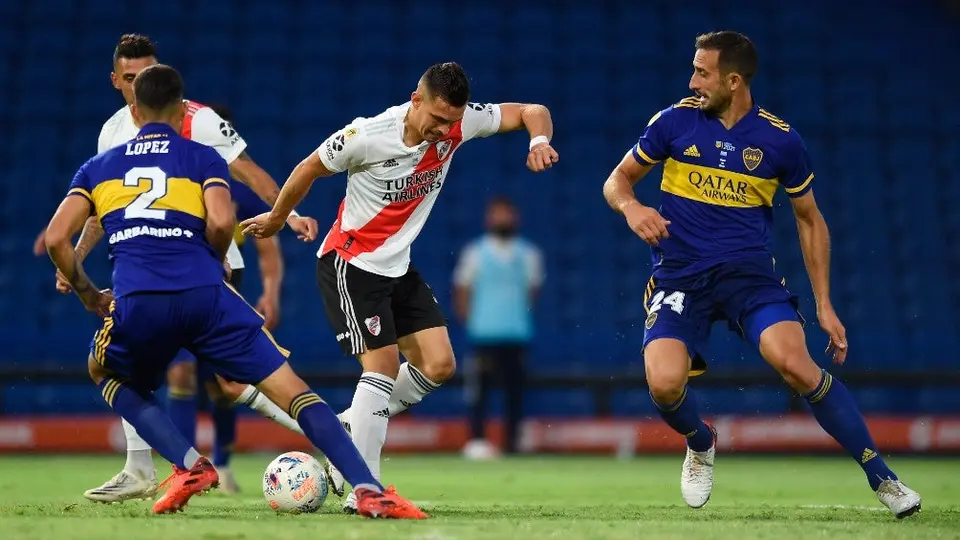 Superclásico argentino: Boca Juniors y River Plate igualaron por la Copa de la Liga