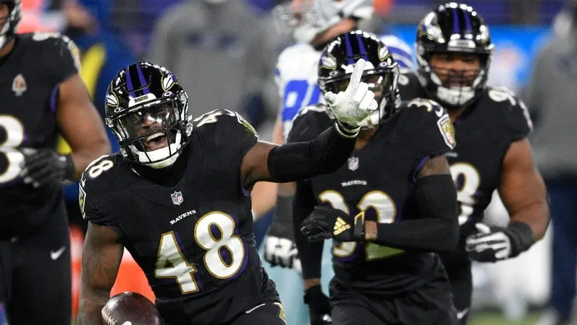 Ravens finalizó su mala racha con contundente victoria frente a Cowboys