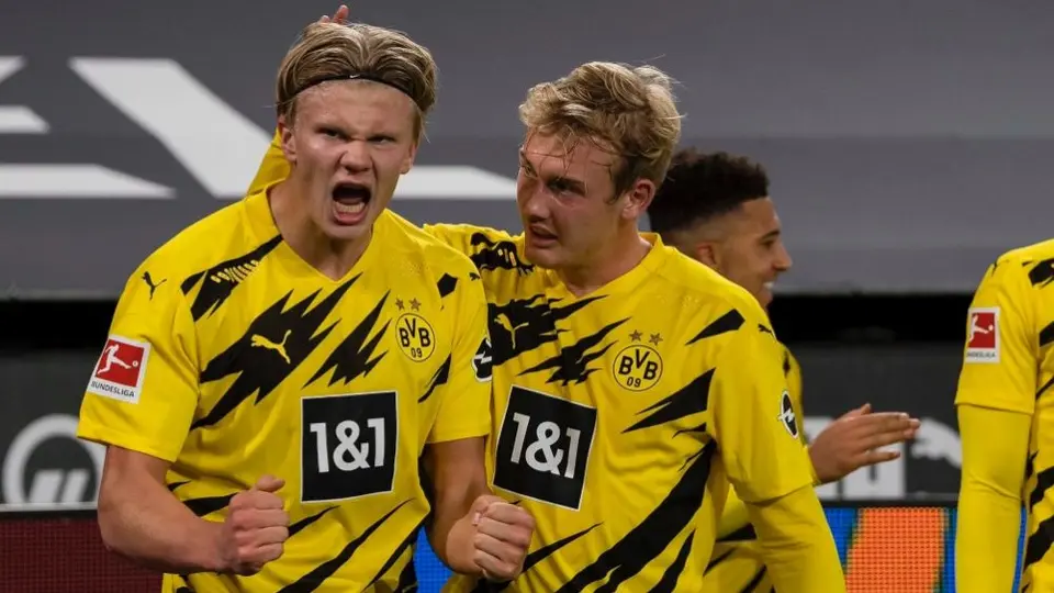 Bundesliga: Borussia Dortmund goleó 3-0 al Schalke 04 con gol de Haaland