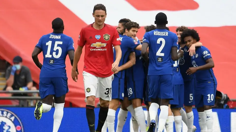 FA Cup: Chelsea venció al Manchester United y avanzó a la Final