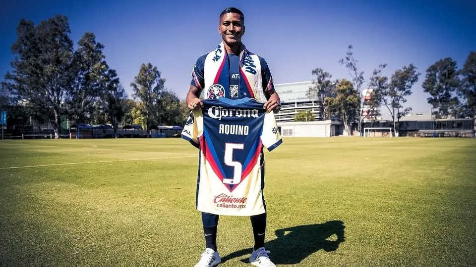 Pedro Aquino a su llegada a América: 'Este torneo vamos a salir campeones'