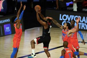 Sin Westbrook, Rockets logró su primera victoria en Playoffs ante Oklahoma
