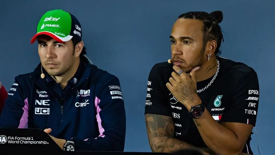 Hamilton sobre llegada de Checo Pérez a Red Bull: 'Nos lo pondrá más difícil'