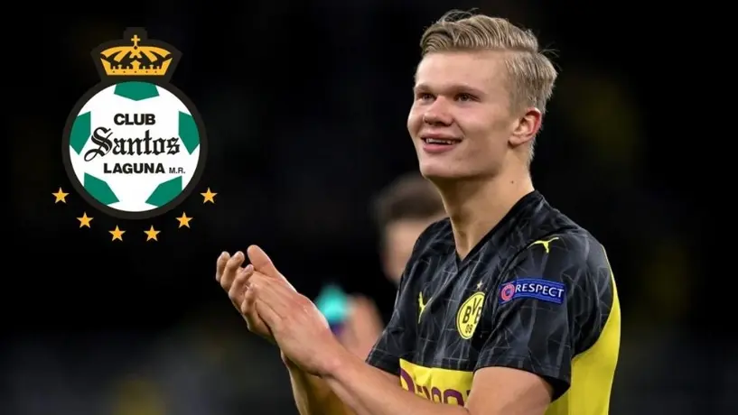 Santos Laguna 'fichó' a Erling Haaland por 204 millones de euros