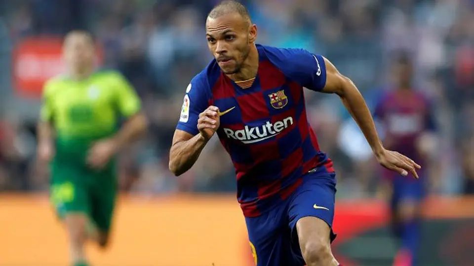 Martin Braithwaite, aislado por un positivo de Covid-19 en la concentración de Dinamarca