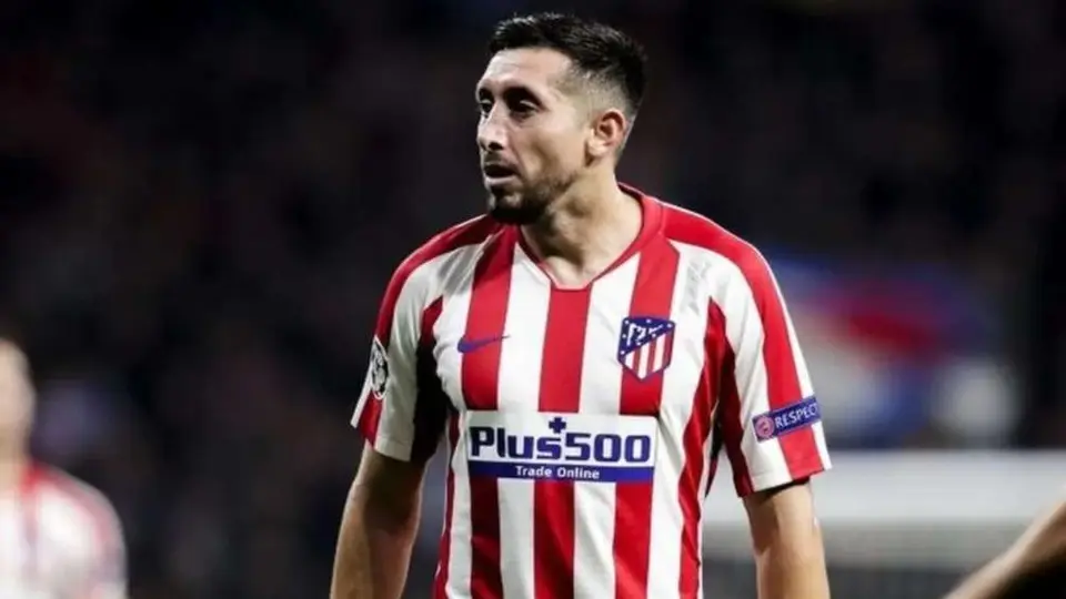 Héctor Herrera: Ausente en el entrenamiento del Atlético por permiso especial