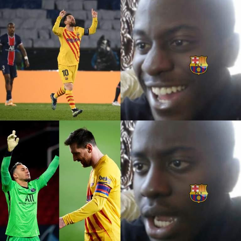 Ríe con los mejores memes de la eliminación del Barcelona en Champions