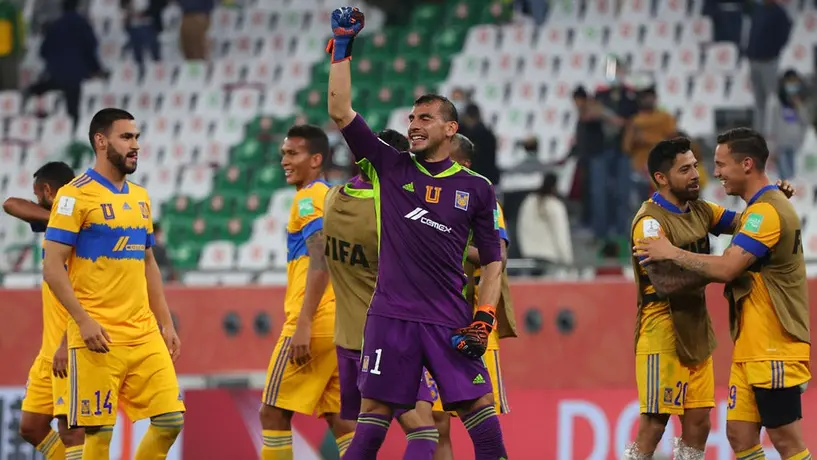 Tigres felicitó a Nahuel Guzmán por su cumpleaños con 'fila india'
