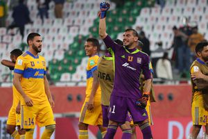 Tigres felicitó a Nahuel Guzmán por su cumpleaños con 'fila india'