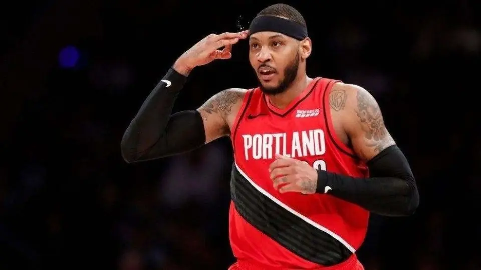 NBA: Carmelo Anthony renovó con Portland Trail Blazers por un año