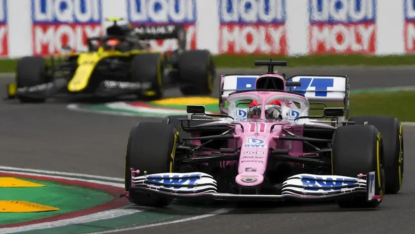 Checo Pérez terminó sexto en el Gran Premio de Emilia Romaña