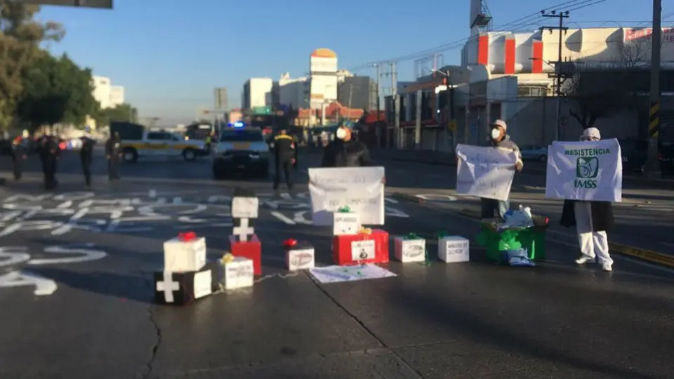 Vacuna Covid-19: Sector Salud protestó este 1 de enero en contra del influyentismo
