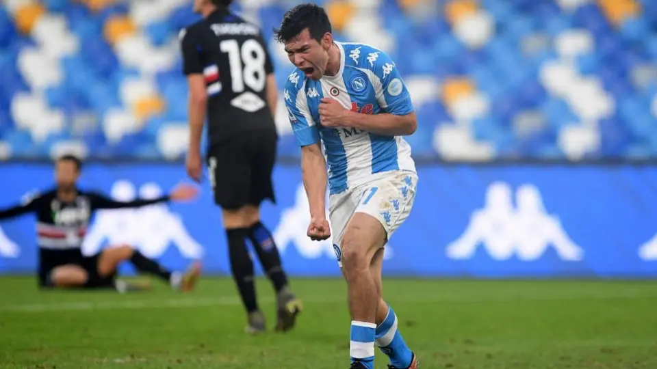 Chucky Lozano: Anotó por jornada consecutiva gol del empate ante Sampdoria