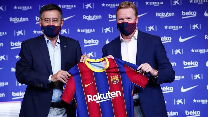 Koeman sobre Bartomeu: "Para mí siempre ha sido una persona excepcional"