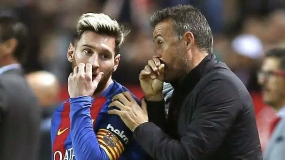 Luis Enrique sobre el caso de Messi: 'Los clubes están por encima de las personas'