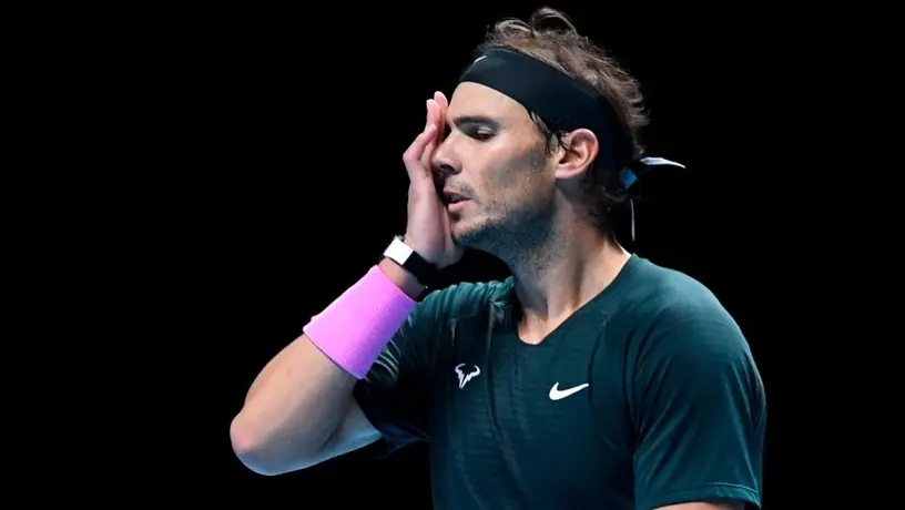 Rafael Nadal fue eliminado del Masters por Daniil Medvedev