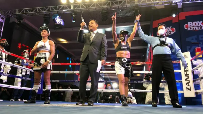 Jackie Nava hizo valer su experiencia y venció a Marisol Corona por decisión unánime