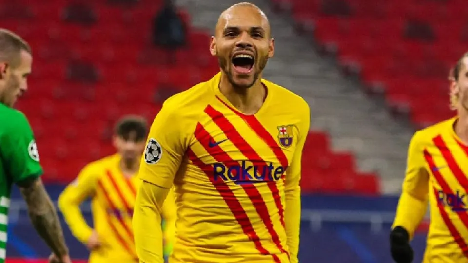 Martin Braithwaite: 'Estoy demostrando que tengo mi puesto en Barcelona'