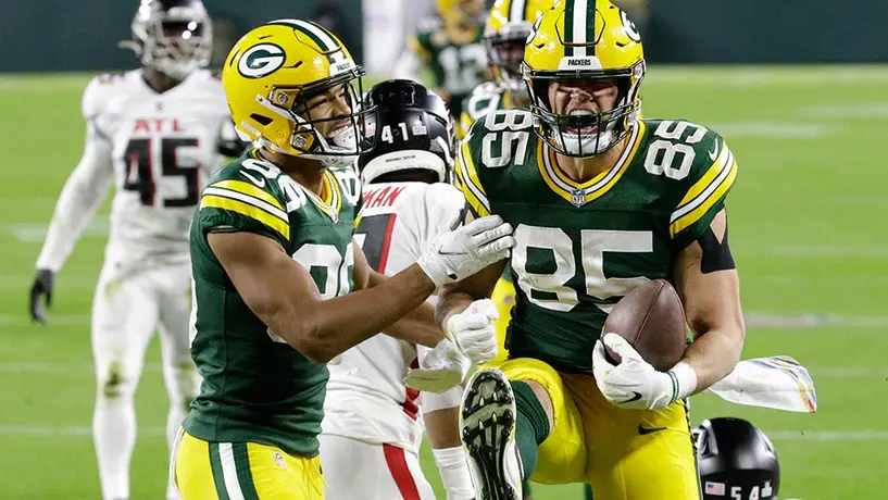 Packers mantuvo invicto con victoria en Lambeau Field ante Falcons