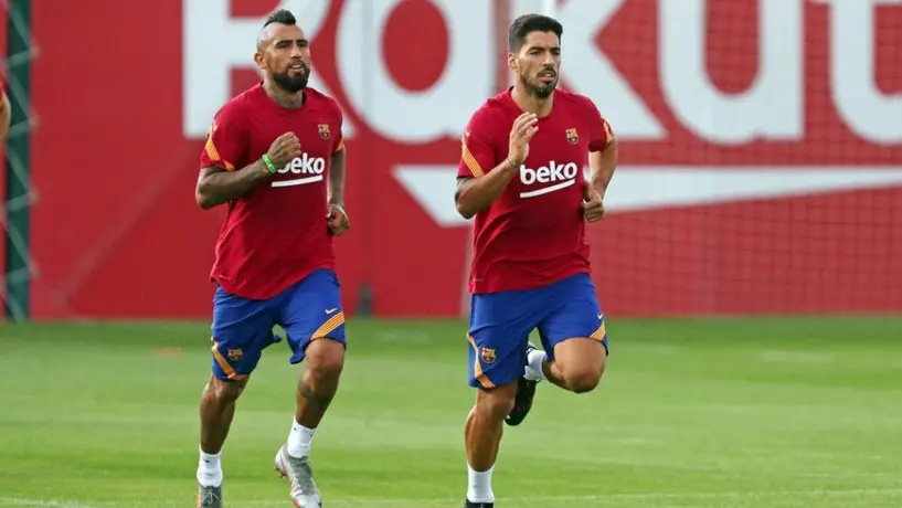 Video: Luis Suárez es motivo de burlas por no poder correr