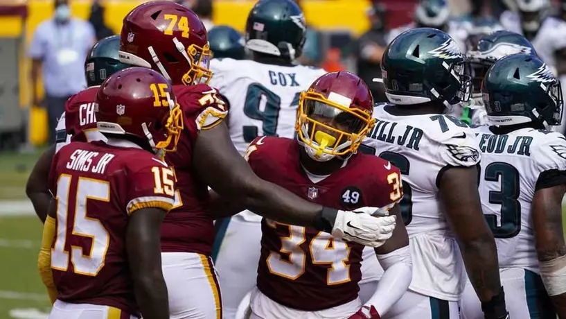 NFL: Washington lográ remontada y derrota a Philadelphia