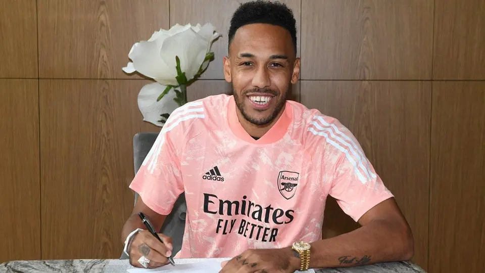 Arsenal: Pierre-Emerick Aubameyang renovó con los Gunners hasta 2023