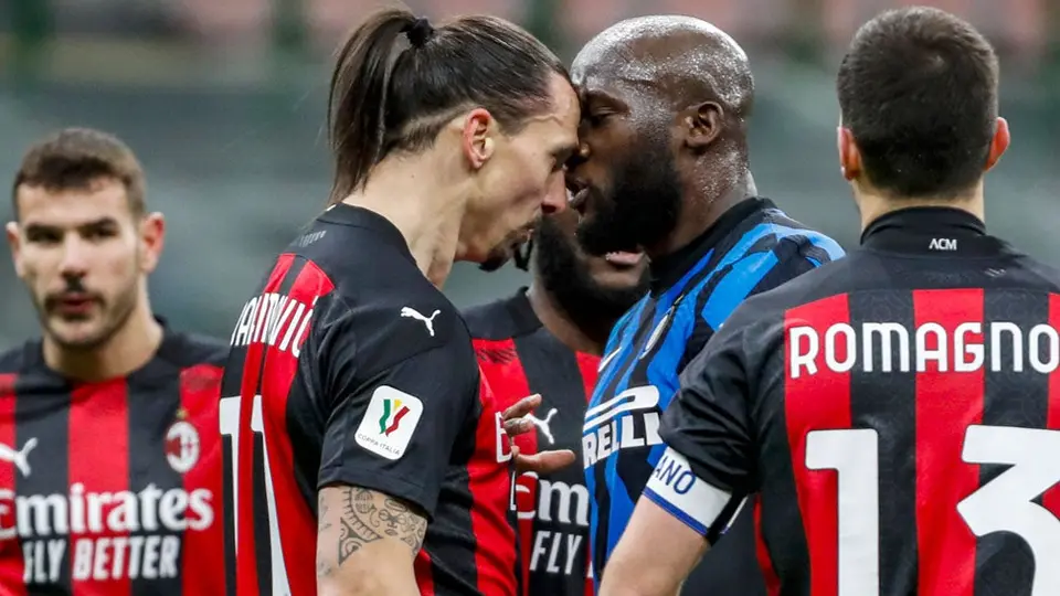 Zlatan Ibrahimovic y Romelu Lukaku, sancionados un partido tras pelea en el Derbi