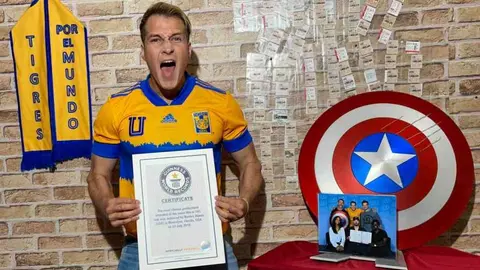 Aficionado de Tigres obtuvo Récord Guinness por ver 'Avengers: Endgame' 191 veces