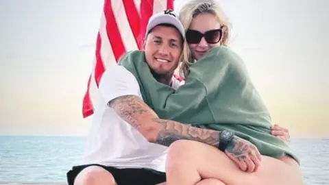 Nico Castillo presumió fotos con la modelo Kristin Totaro