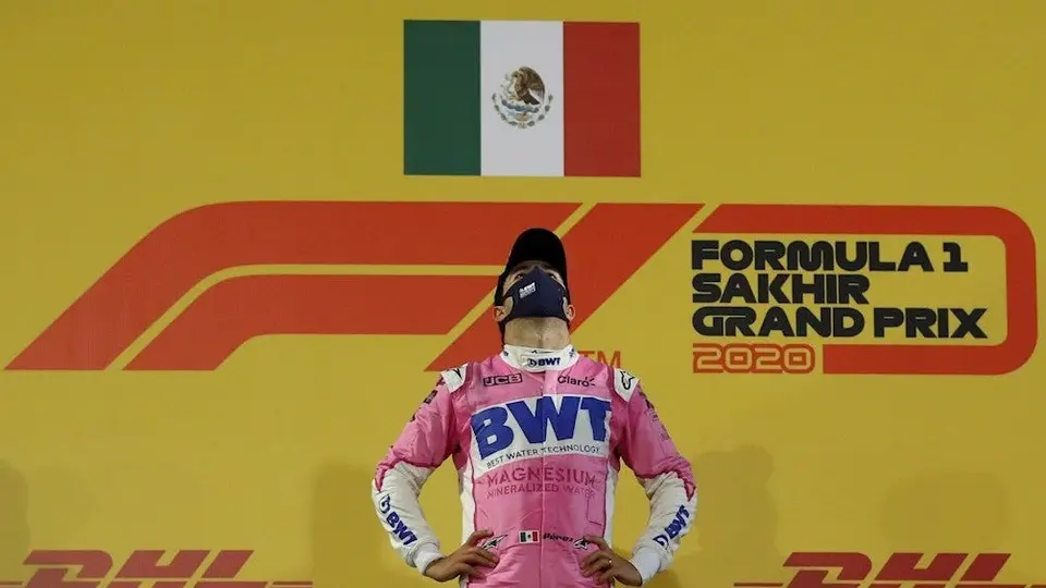 Checo Pérez: Aficionados celebraron triunfo del mexicano en el Ángel de la Independencia