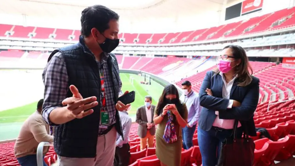 Chivas: ¿Cómo fue la inspección sanitaria al Estadio Akron?