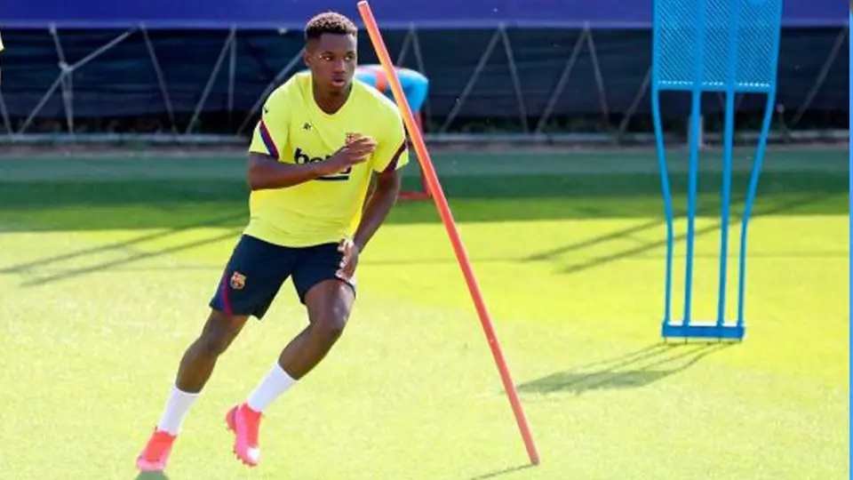 Barcelona: Ansu Fati, baja para el primer duelo en la era Koeman por lesión