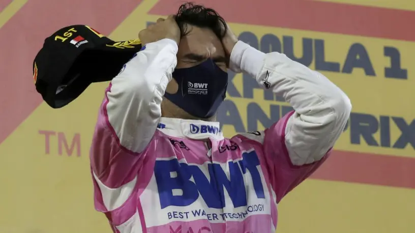 Checo Pérez tras ganar el GP de Sakhir: 'Me tomó 10 años, espero no estar soñando'