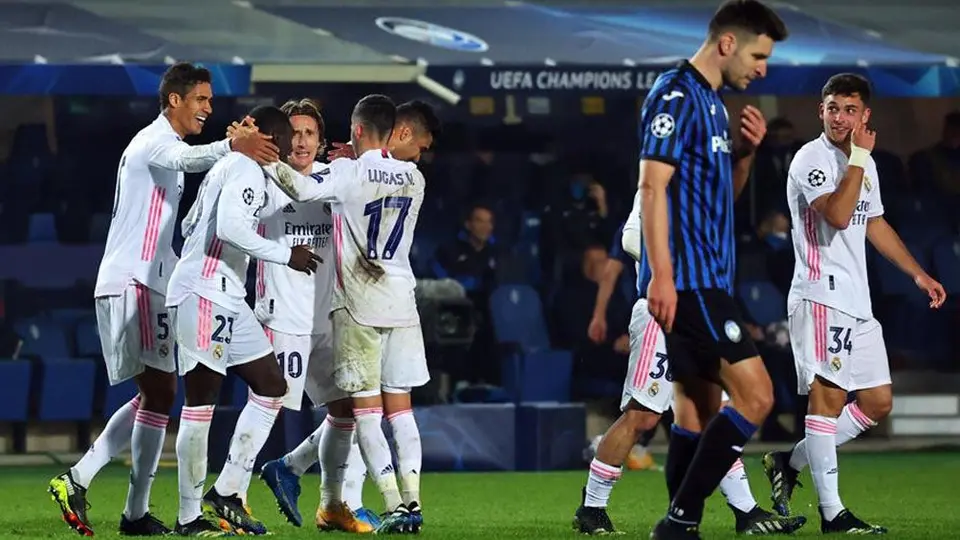 Champions League: Real Madrid rescató victoria agónica ante Atalanta en Ida de 8vos