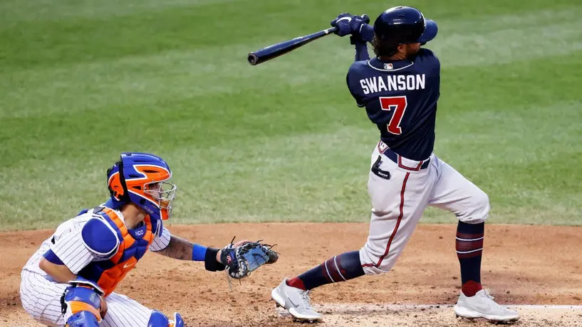 MLB: Atlanta apaleó a los NY Mets y se llevó su primera serie de la temporada