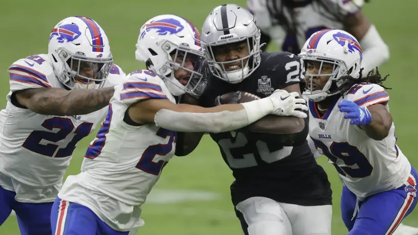 NFL: Bills conservó su paso perfecto al vencer a los Raiders en Las Vegas
