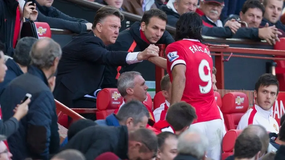 Falcao reveló uno de los momentos más complicados que tuvo con Van Gaal