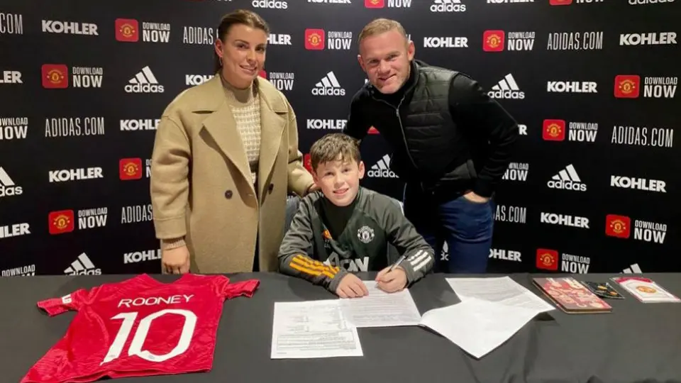 Manchester United: Hijo de Wayne Rooney fichó por los Red Devils a los 11 años
