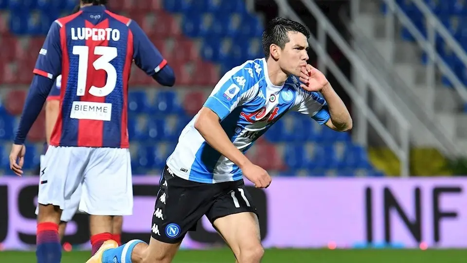Chucky Lozano: Prensa italiana elogia el buen momento que vive el mexicano