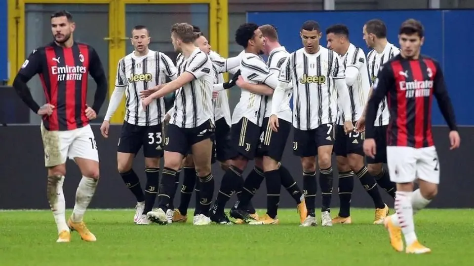 Serie A: Milan perdió el invicto contra Juventus, pero conserva el liderato