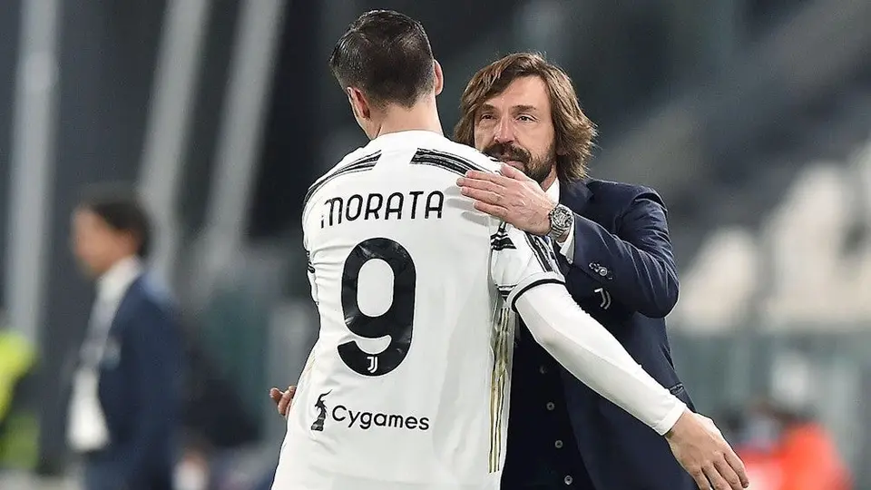 Juventus: Pirlo definió a Morata como "fundamental" en su equipo