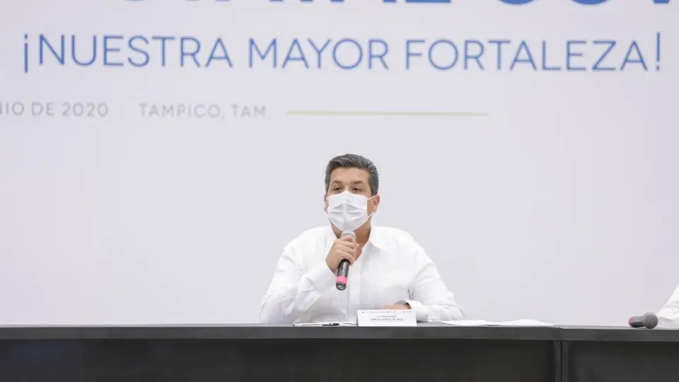 Coronavirus: Gobernador de Tamaulipas confirmó su positivo de Covid-19