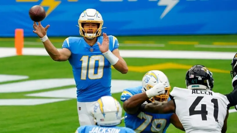 NFL: Chargers venció a Jaguars en el primer triunfo de Justin Herbert