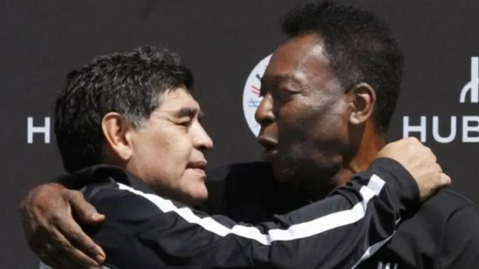 Pelé se despide de Maradona: 'Espero que juguemos juntos en el cielo'