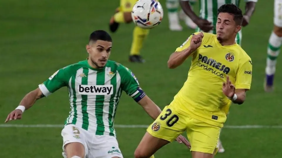 Lainez y Guardado: Betis rescató el empate ante un enrachado Villarreal